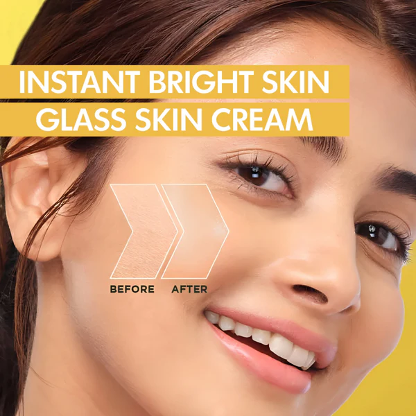 Catchglow Natural Beauty Glass Skin Brightening Day Cream 30g – Hydrating Daily Face Moisturizer for Radiant & Smooth Skin