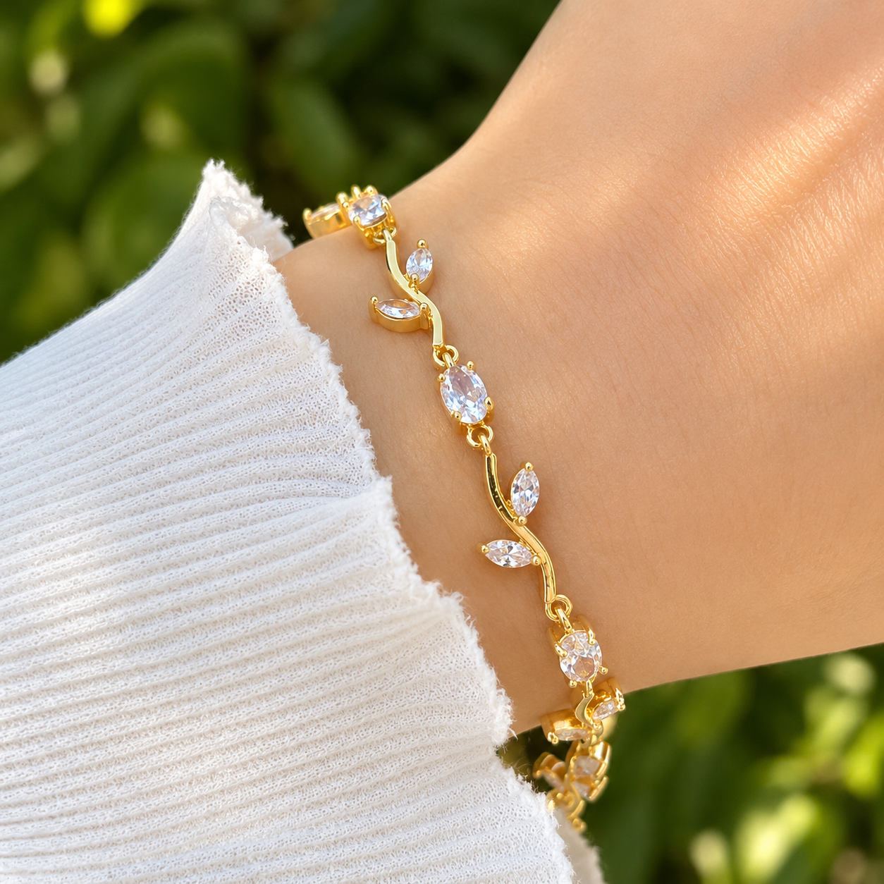 💖Cute Tulip Flower Bracelet – Multi Color Gift for Girls