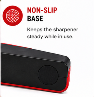 4-in-1 Adjustable Kitchen Knife & Scissor Sharpener – Professional Manual Blade Sharpening Tool