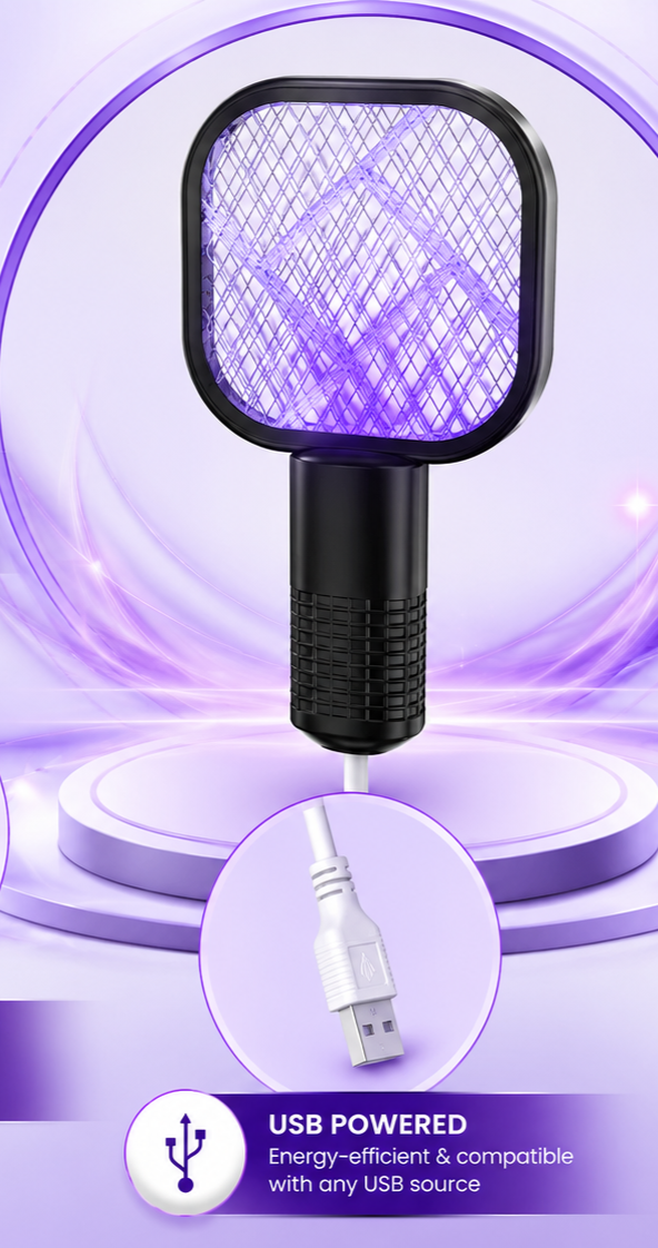USB Rechargeable Mosquito Killer Lamp Trap Device