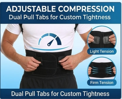 Adjustable Magnetic Posture Corrector Back Support Belt