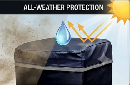 Waterproof Washing Machine Cover Parachute Type Protector