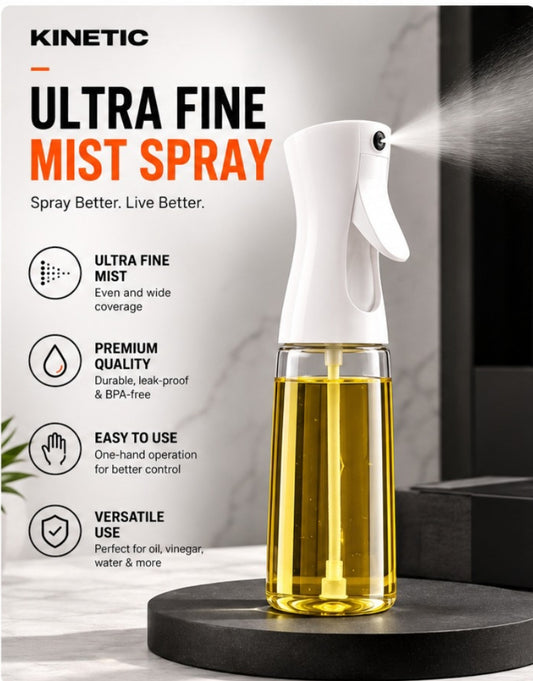 2 In 1 Glass Oil Spray Bottle