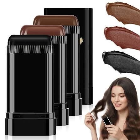 Hair Dye Comb Stick – Instant Temporary Hair Color Touch Up Comb for Grey Hair Root Coverage